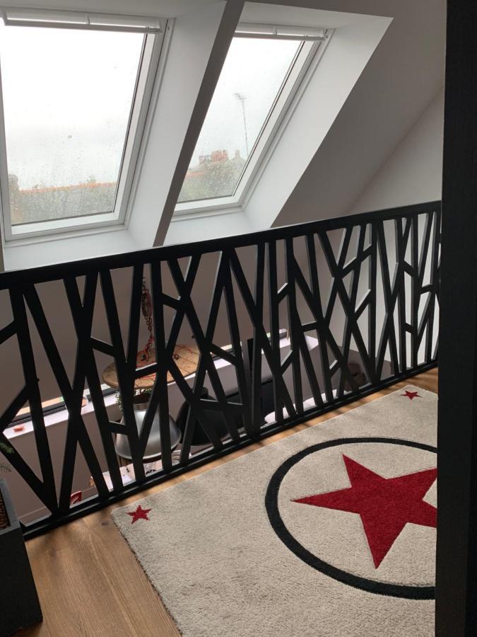 Appartement 3 Chambres Centre Ville Et 100M De La Mer コンカルノー エクステリア 写真